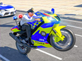 leikur Police Bike Stunt Race Game