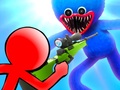 leikur Stickman vs Huggy Wuggy