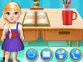 leikur Baby School Decorate