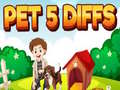 leikur Pet 5 Diffs