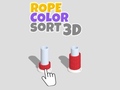 leikur Rope Color Sort 3D