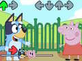 leikur FNF: Bluey VS Peppa Pig