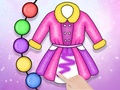 leikur Coloring Book: Clothes
