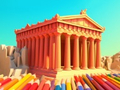 leikur Coloring Book: Parthenon Temple