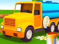 leikur Coloring Book: Water Truck