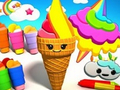 leikur Coloring Book: Ice Cream