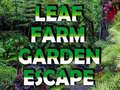 leikur Leaf Farm Garden Escape