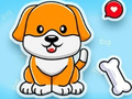 leikur Coloring Book: Cute Dog