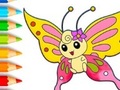 leikur Coloring Book: Butterfly
