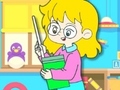 leikur Coloring Book: Teacher