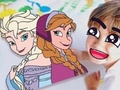 leikur Coloring Book: Frozen
