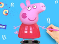 leikur Coloring Book: Peppa Pig