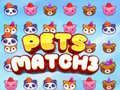 leikur Pets Match3