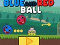leikur Blue and Red Ball