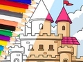 leikur Coloring Book: Castle