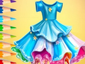 leikur Coloring Book: Dress