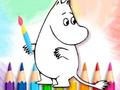 leikur Coloring Book: Moomim