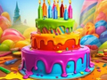 leikur Coloring Book: Happy Birthday