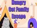 leikur Hungry Cat Family Escape