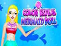 leikur Color Reveal Mermaid Doll