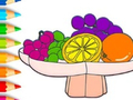 leikur Coloring Book: Fruit