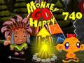 leikur Monkey Go Happy Stage 740