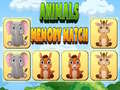leikur Animals Memory Match