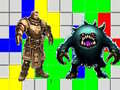 leikur Fantasy Fighter Tetris
