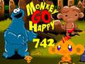 leikur Monkey Go Happy Stage 742