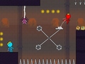 leikur Red and Blue Stickman 2