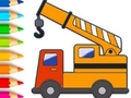 leikur Coloring Book: Crane