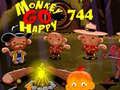 leikur Monkey Go Happy Stage 744