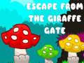 leikur Escape from the Giraffe Gate