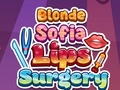 leikur Blonde Sofia: Lips Surgery