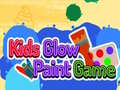leikur Kids Glow Paint Game