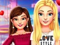 leikur BFFs High School First Date Look