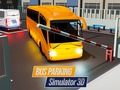 leikur Bus Parking Simulator 3d