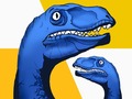 leikur Dino: Merge and Fight