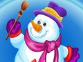 leikur Snowman Dress up