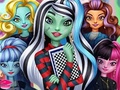 leikur Monster Girls High School Squad