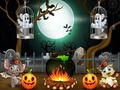 leikur Halloween Twin Ghosts Rescue