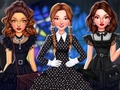 leikur Celebrity Wednesday Addams Style