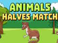 leikur Animals Halves Match