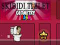leikur Skibidi Toilet Geometry Rash