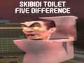 leikur Skibidi Toilet Five Difference
