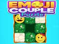 leikur Emoji Couple Puzzle