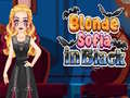 leikur Blonde Sofia In Black