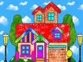 leikur Coloring Book: House