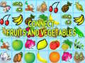 leikur Connect Fruits and Vegetables