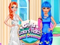 leikur Girls Colors Match and Dress up